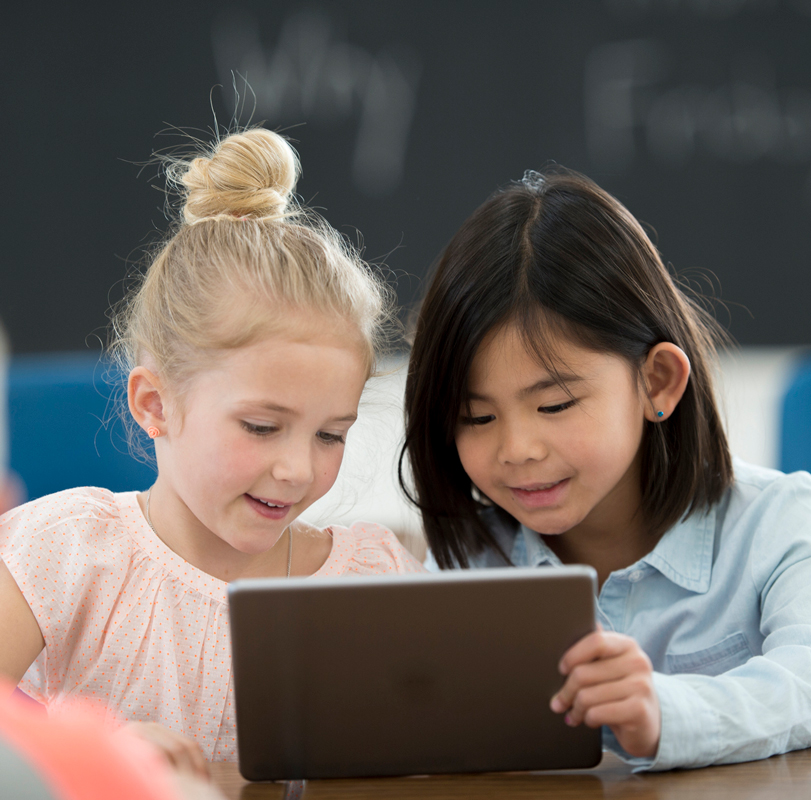 Tablet computer optimized for children helps early learners go