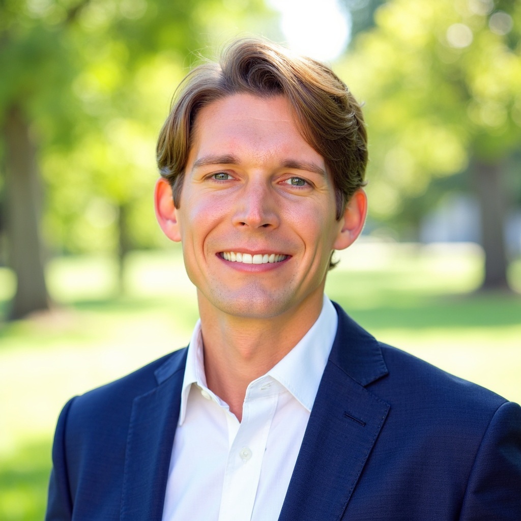 Headshot of NAEYC Commission Member Travis Morgan-Chavers
