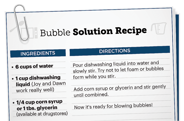 Bubbles with Kids: Best Bubble Recipes, Games, Activities, Books