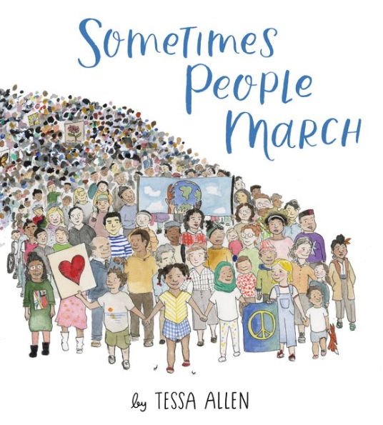 Book cover for Sometimes People March.