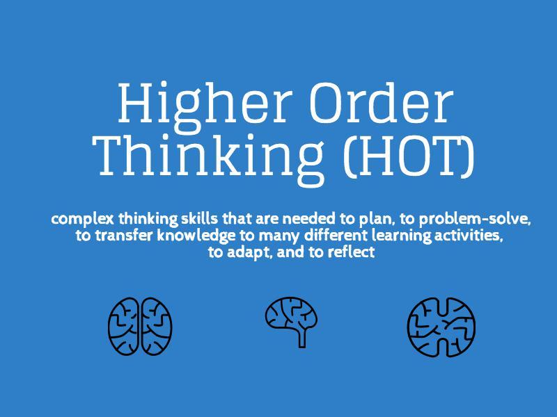 Higher Order Thinking
