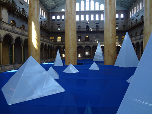 National Building Museum’s ICEBERGS exhibit