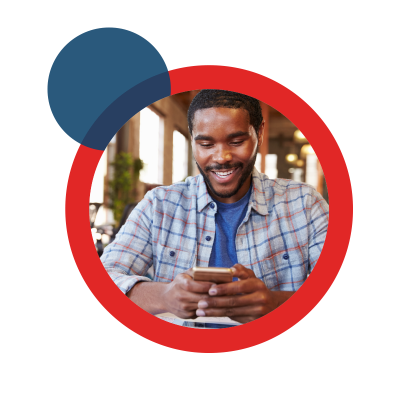 young man making a phone call