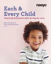 Preschool boy on the cover of "Each and Every Child"