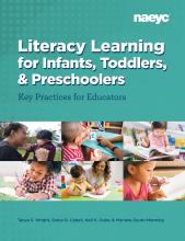 Cover of Literacy Learning for Infants, Toddlers, and Preschoolers: Key Practices for Educators