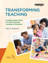 Cover of Transforming Teaching: Creating Lesson Plans for Child-Centered Learning in Preschool