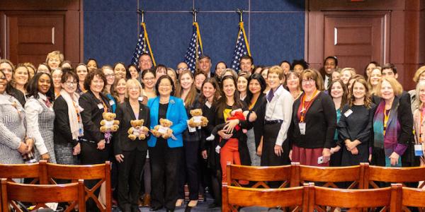 Advocates at Early Ed Rally