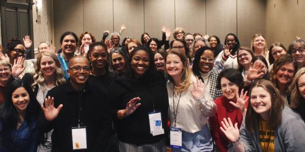 NAEYC's Public Policy Forum Attendees taking a group picture