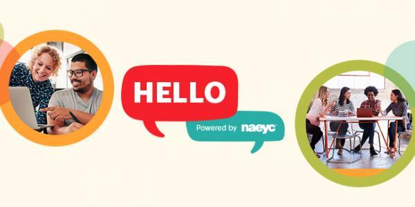 NAEYC Hello Banner