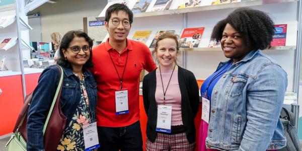 a group of attendees at a naeyc conference