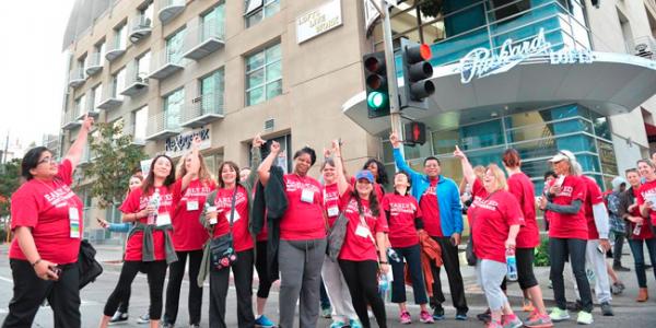 Rally in support of Early Ed for President