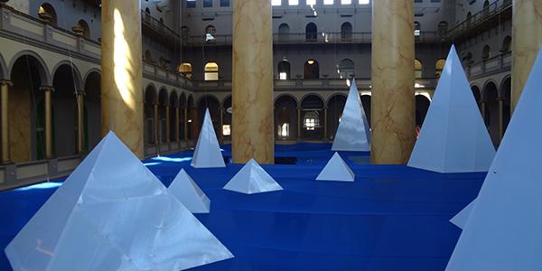 National Building Museum’s ICEBERGS exhibit