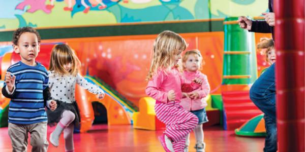 Children hip hop dancing