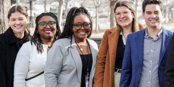 NAEYC policy and advocacy team posing for a picture