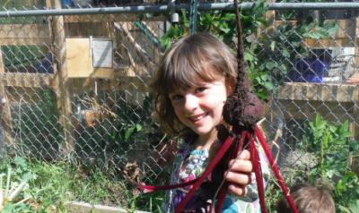 Girl on playground