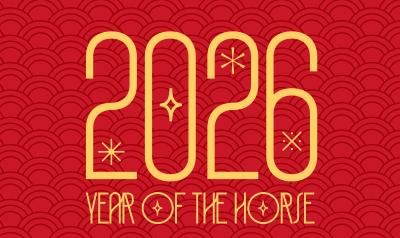 An image celebrating the 2026 Lunar New Year