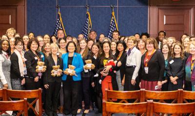 Advocates at Early Ed Rally