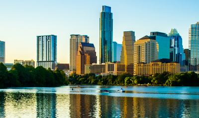 Skyline view of Austin.