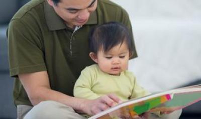 Infant reading book