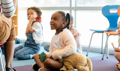 children paying attention to their teacher