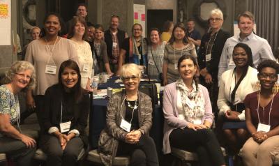 Group of interest forum facilitators gathered at the Equity Summit Summer 2018