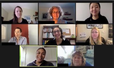 A screenshot of the Early Childhood Leaders Inquiry Group.