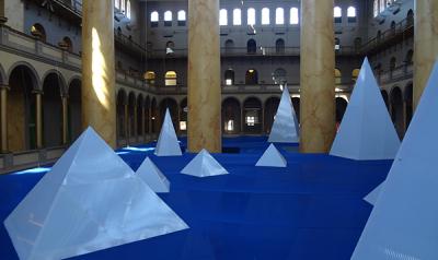 National Building Museum’s ICEBERGS exhibit