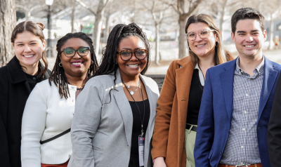 NAEYC policy and advocacy team posing for a picture