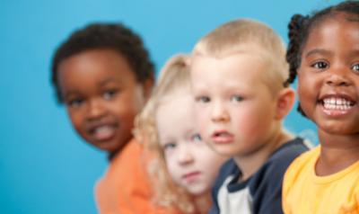 children in a classroom