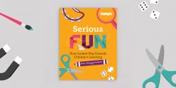 The cover of NAEYC's new book, Serious Fun