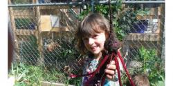 Girl on playground