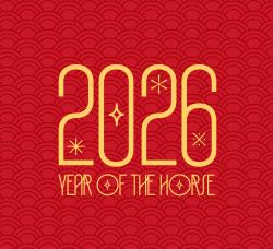 An image celebrating the 2026 Lunar New Year