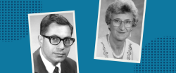 A photo of Bernard "Bud" Spodek and Lilian G. Katz