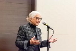 Barbara Bowman speaking