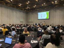 a panel room at a conference