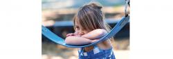 Child on swing