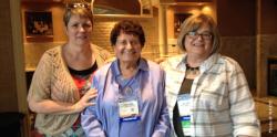 Pictured: Dr. Cindy Ryan, Dr. Thelma Harms, Linda Craven