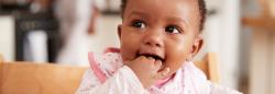 Young Child playing with fingers