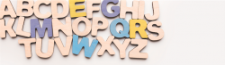 Alphabet letters blocks