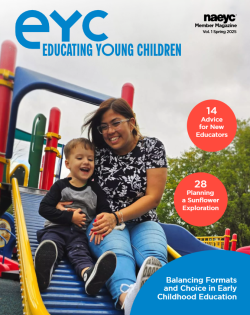 the cover of the spring 2025 issue of eyc