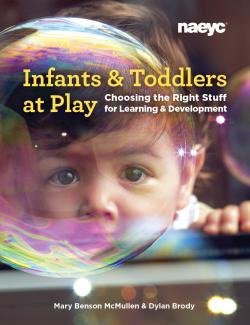 Cover of Infants and Toddlers at Play: Choosing the Right Stuff for Learning and Development