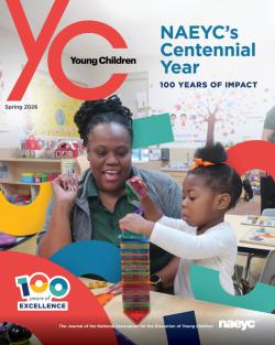 Cover of the Spring 2026 issue of Young Children